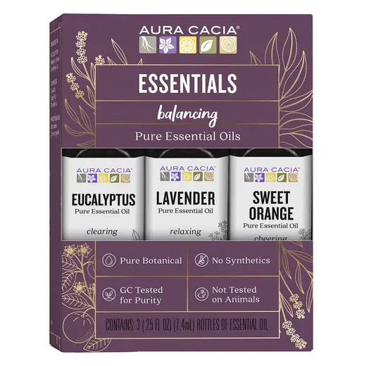 Aura Cacia Essentials Kit
